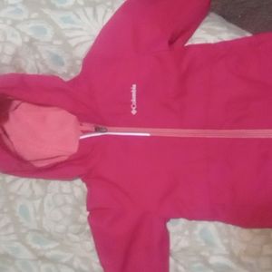 Columbia 3t girls wind breaker